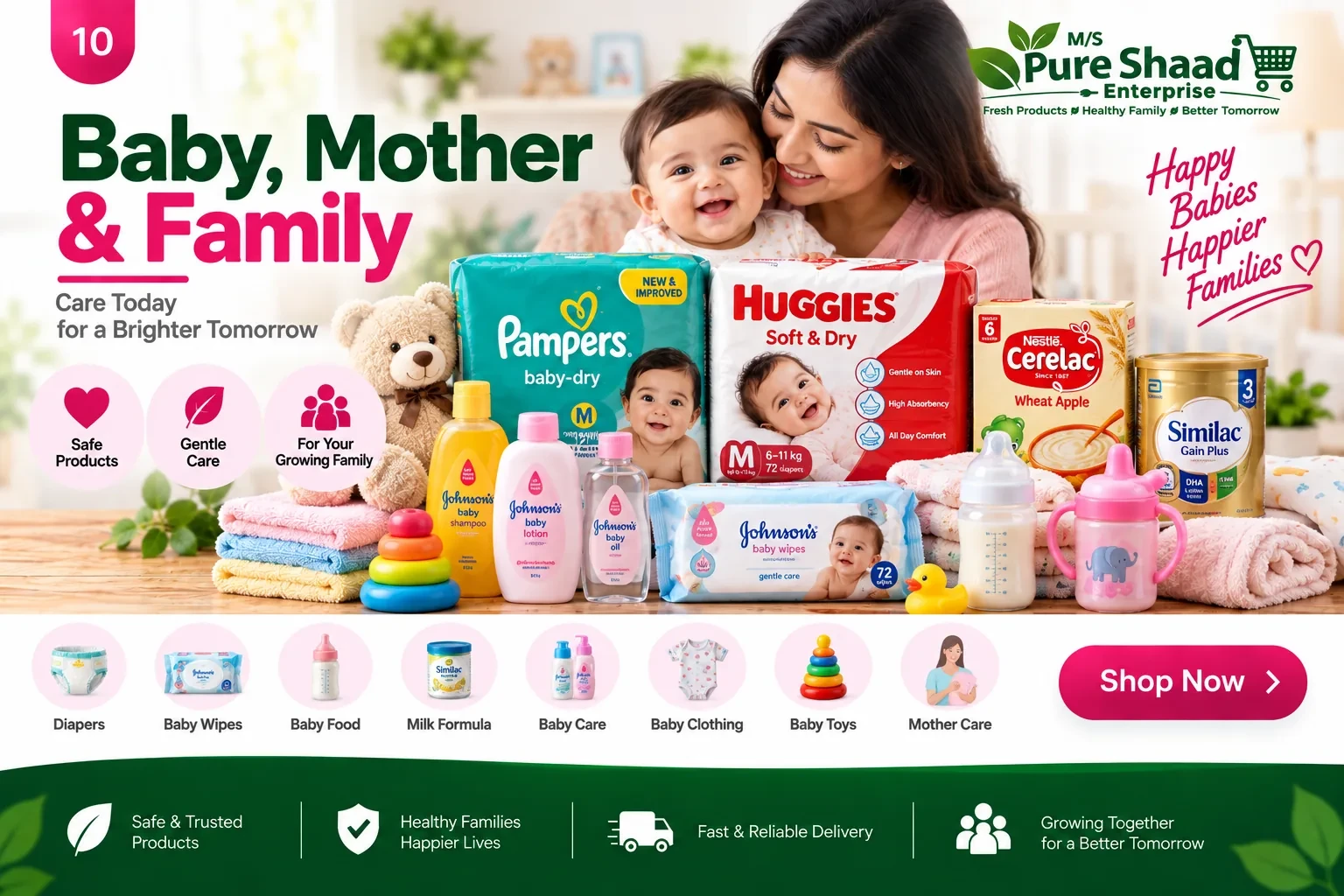 Baby, Mother & Family