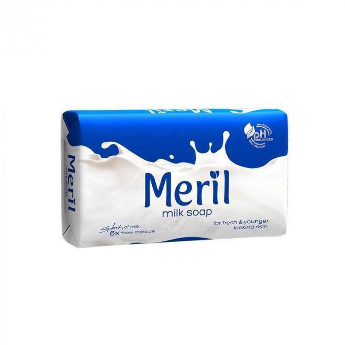 Meril Milk soap bar-মেরিল মিল্ক সোপ বার,নিট ৭৫ ওজন  গ্রাম