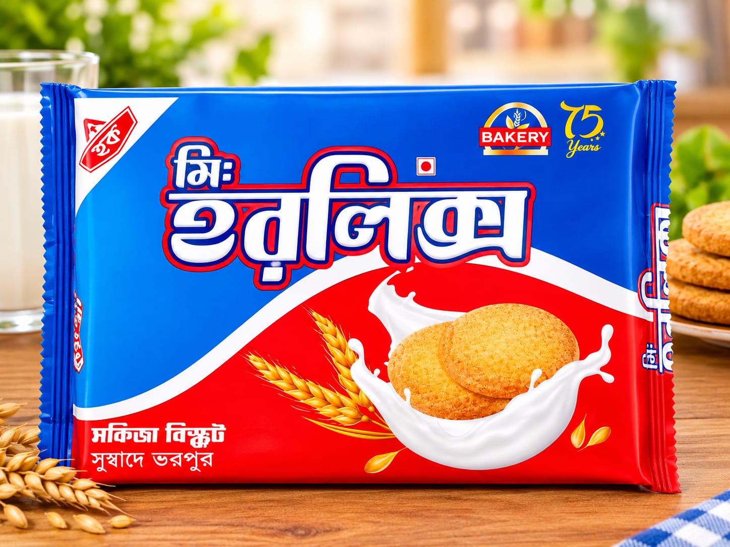 Mr: Horlicks Biscuit- মি:হরলিক্স বিস্কুট, ওজন ১৫০ গ্রাম